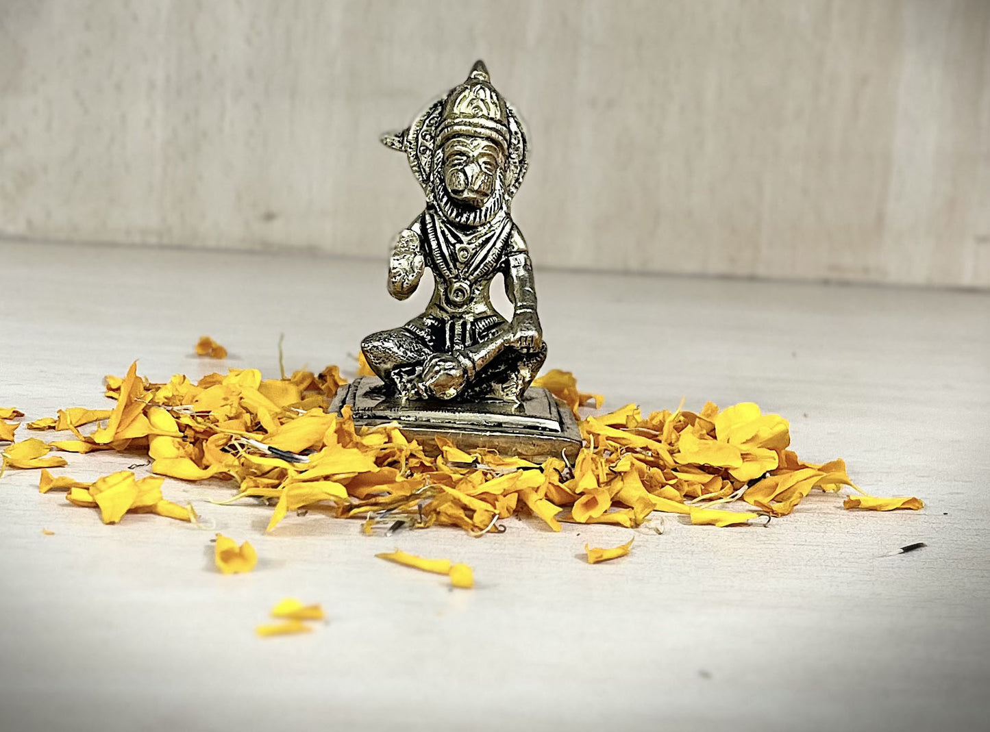 Crafts of India Lord Hanuman Small Brass Statue